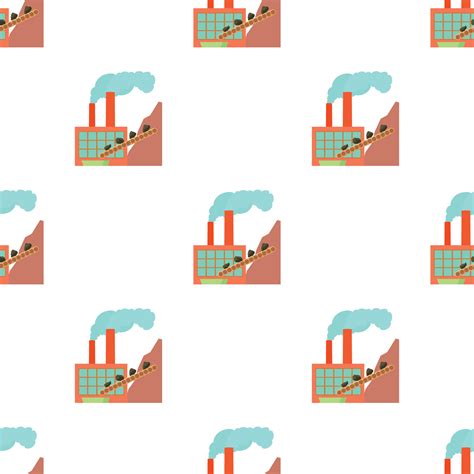 Coal factory pattern seamless vector 19196356 Vector Art at Vecteezy