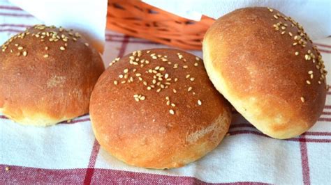 Pan De Hamburguesa Casero