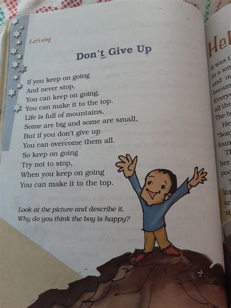 English poem Don't Give up | Best poems, Don't give up, Poems