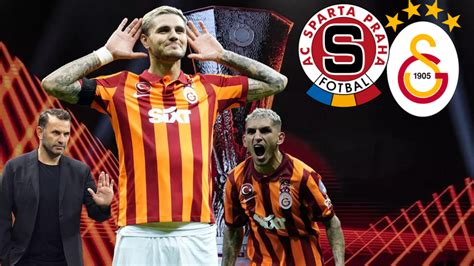 Galatasaray Avrupa Ligi rövanşında Sparta Prag deplasmanına çıkıyor