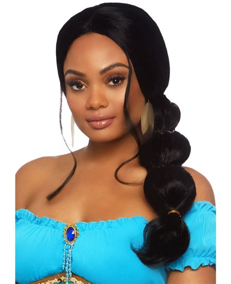 Princess Jasmine Aladdin Wig