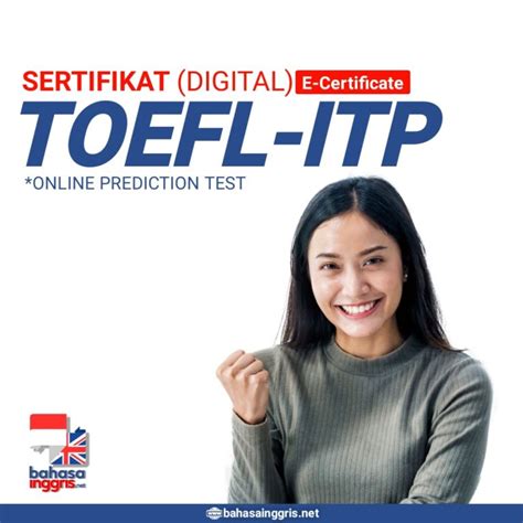 Tes Toefl Itp Online Gratis Bersertifikat