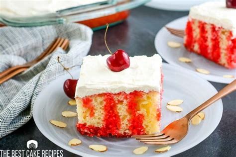 How To Make Jello Cake {with Any Flavor Jello } The Best Cake Recipes