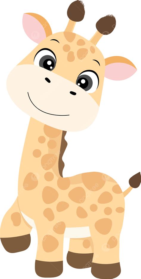 Jirafa Linda PNG Dibujos Vector De Jirafa Jirafa Jirafa Divertida