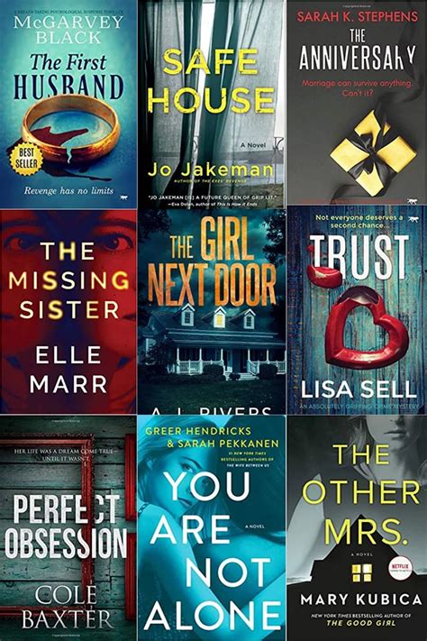 New Psychological Thriller Books To Read For Spring Thriller