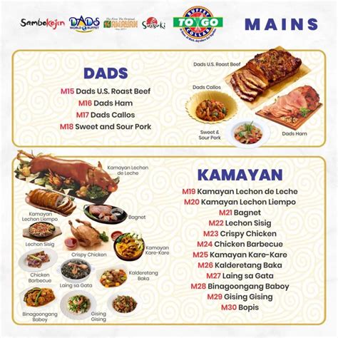 DADS World Buffet Menu & Updated Prices in Philippines 2024