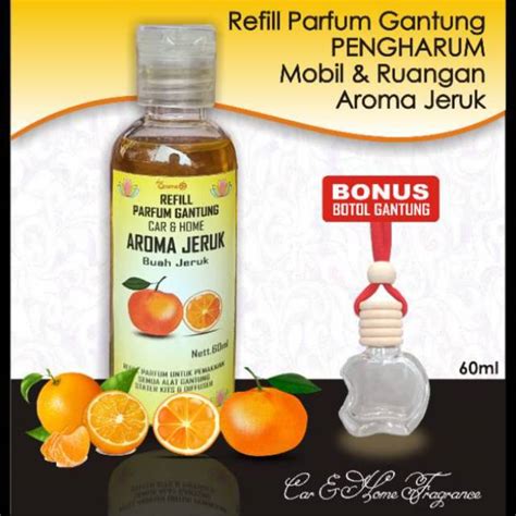 Jual Jeruk Refill Parfum Gantung Pengharum Mobil Ruangan Aroma Jeruk