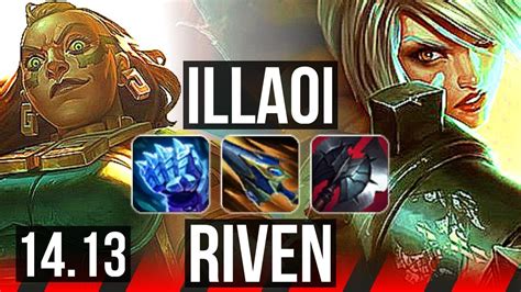 Illaoi Vs Riven Top 10k Comeback 900 Games 45k Dmg Euw Diamond