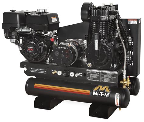 Mi T M Compressor Generator Ag2 Sh13 08m1e 4000w 11 7hp The Air Compressor Store