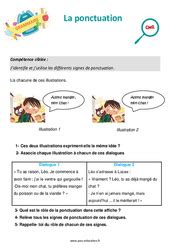 Ponctuation Eme Primaire Exercice Valuation R Vision Le On Pdf