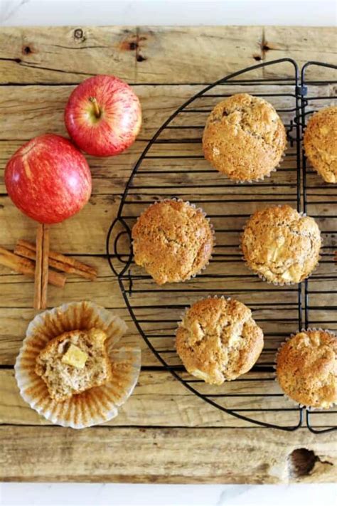 Spiced Apple Muffins - The Kiwi Country Girl