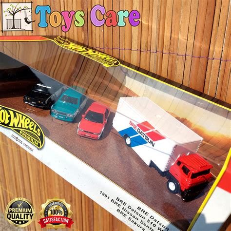 Hot Wheels Diorama Bre Datsun Box Set Premium Bre Datsun Bre Datsun Wagon Original