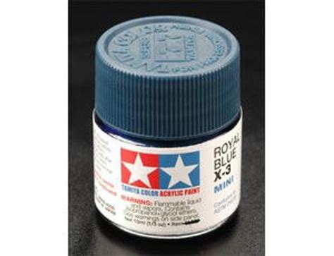 Tamiya Mini X 03 Gloss Royal Blue 10ml Acrylic Paint Wonderland