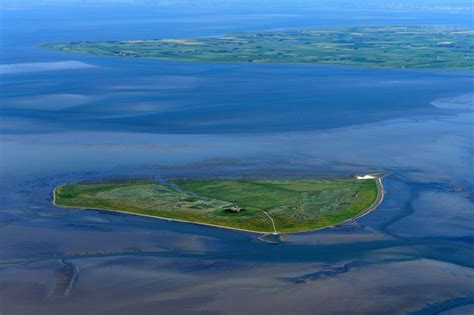 Luftaufnahme Pellworm K Stenbereich Der Nordsee Hallig S Deroog