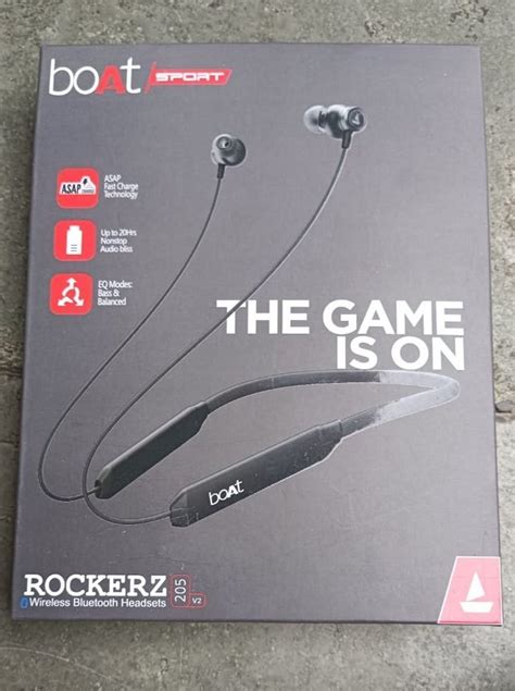 Boat Model Name Number Rockerz 205 V2 Wireless Bluetooth Headset