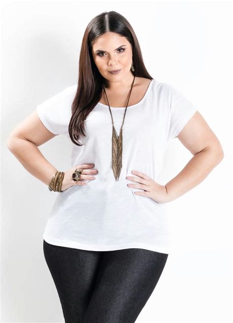 Plus Size Feminino Marguerite