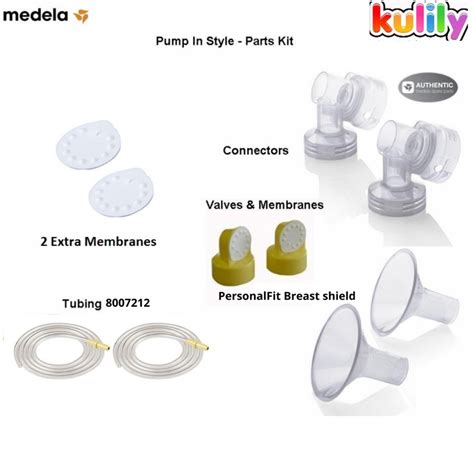 Medela Pump In Style Advanced Parts Kit PISA Double Pumping Kit