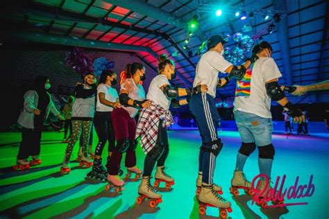 Roll Dxb Is Dubais Only Roller Disco Rink Secret Dubai