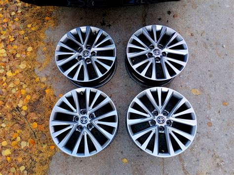 Диски camry 55 оригинал 💿 — Toyota Corolla (140/150), 1,6 л, 2012 года ...