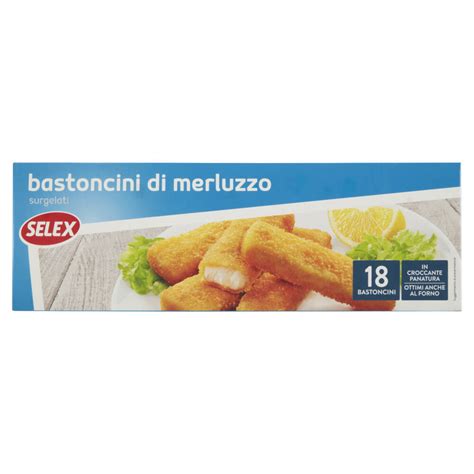 Selex Bastoncini Di Merluzzo In Croccante Panatura Surgelati X G