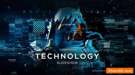 Videohive Sci Fi Technology Slideshow Free After Effects Templates