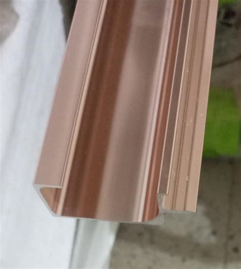 Rose Gold G Handle Kitchen Aluminium Profile For Cabinet Fitting