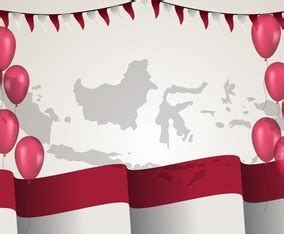 Indonesian Independence Day Background Concept Freevectors