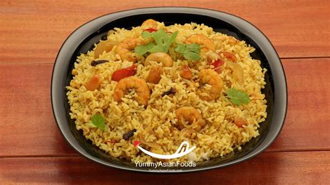 The Secret To The Perfect Prawn Biryani - Yummy Asian Foods