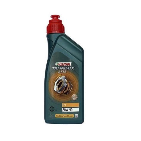 OLIO PER TRASMISSIONI CASTROL TRANSMAX AXLE EPX 80W 90 1L Four X