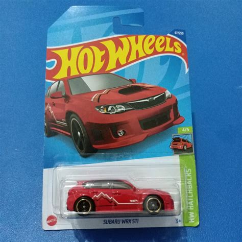 Merah Hotwheels Subaru Wrx Sti Red Shopee Philippines