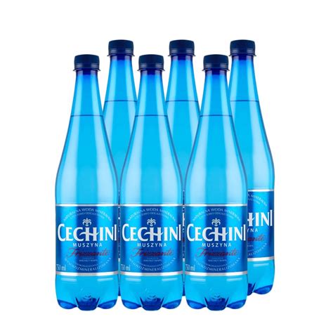 Woda CECHINI MUSZYNA Frizzante 750ml Gazowana 6szt Cechini Muszyna