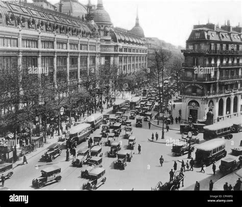 Boulevard haussmann 1929 hi-res stock photography and images - Alamy