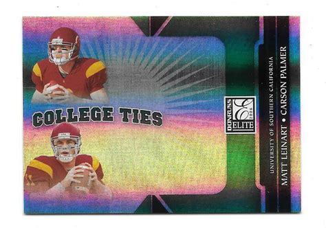 Elite Nfl Carson Palmer Matt Leinart College Ties Usc