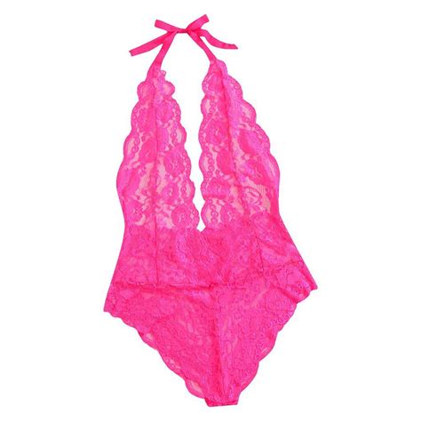 Women Hot Erotic Nightwear Sexy Lingerie Underwear Sling Lace Racy Perspective Temptation