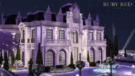 Sims 4 Beverly Hills Mansion 模擬市民4 比佛利山豪宅與新物件組 Youtube