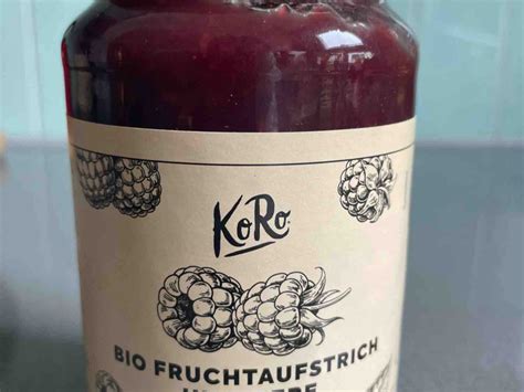 Koro Koro Bio Fruchtaufstrich Himbeere Kalorien Neue Produkte Fddb