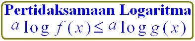 Pertidaksamaan Logaritma Konsep Matematika Koma