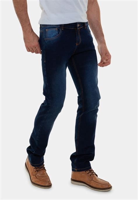 Calça Jeans Masculina Versatti Premium Tradicional Porto 2 Azul