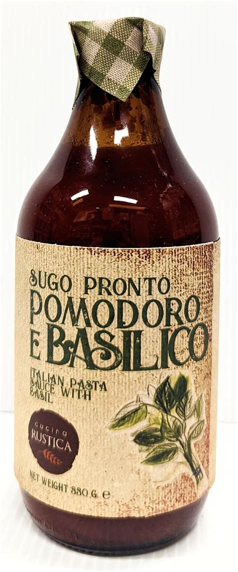 Cucina Rustica Sugo Pronto Basilico 330g - Food - Amatos Liquor Mart | Shop