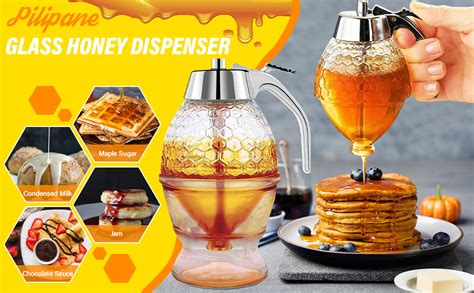 Amazon Maple Syrup Dispenser Honey Dispenser No Drip Plastic Honey