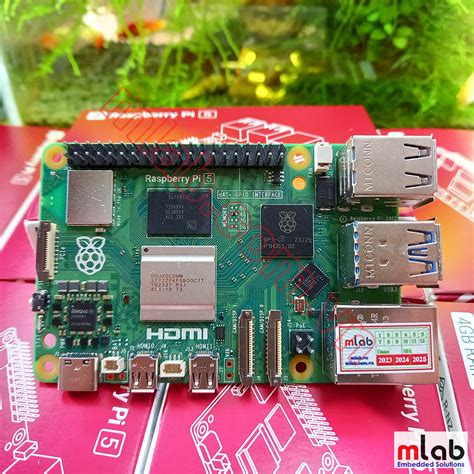 Máy Tính Nhúng Raspberry Pi 5 Dùng Cho Hệ Thống Embedded