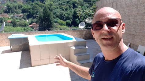 Construindo Uma Piscina Em Cima Da Lage YouTube