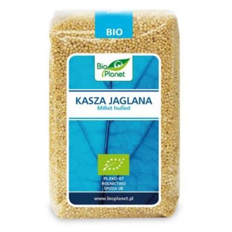 Bioplanet Kasza Jaglana Bio G Naturalne Suplementy Witaminy I