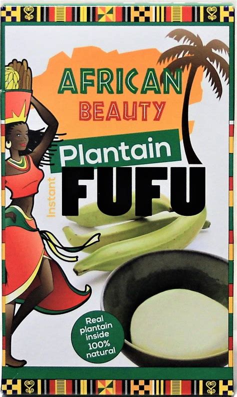 African Beauty Plantain Fufu 681g Afro Euro Afryka Shop Warsaw Poland