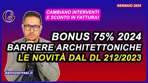 Bonus Barriere Architettoniche Ultime Notizie Lo Sconto In