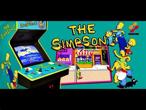 The Simpsons Arcade Game 1991 Konami Beat Em Up Gameplay YouTube