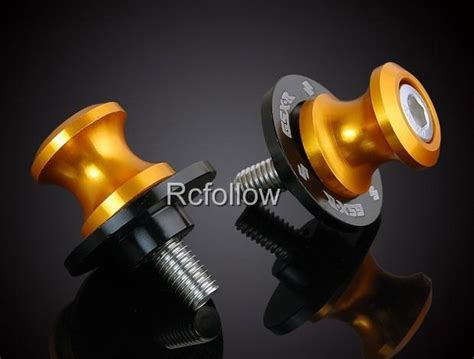 Purchase US Ship 2 X 8MM CNC Motorcycle Swingarm Sliders Spools For