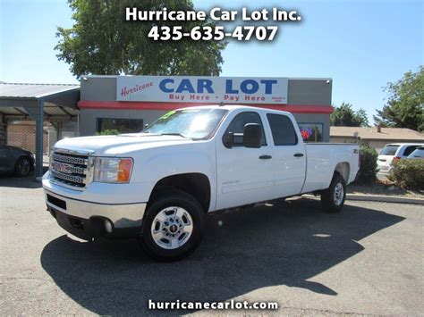 Buy Here Pay Here 2013 Gmc Sierra 2500hd Sle Crew Cab 4wd For Sale In Hurricane Ut 84737