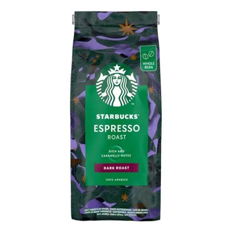 Espresso Dark Roast café en grano 450 gramos Starbucks