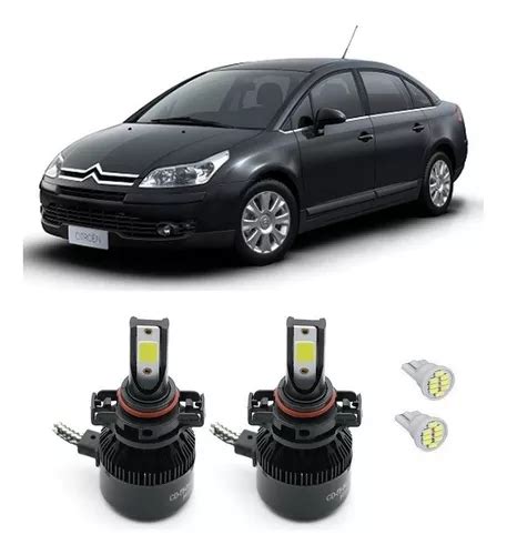 Kit Super Led Farol De Milha H Citroen C Pallas Brinde